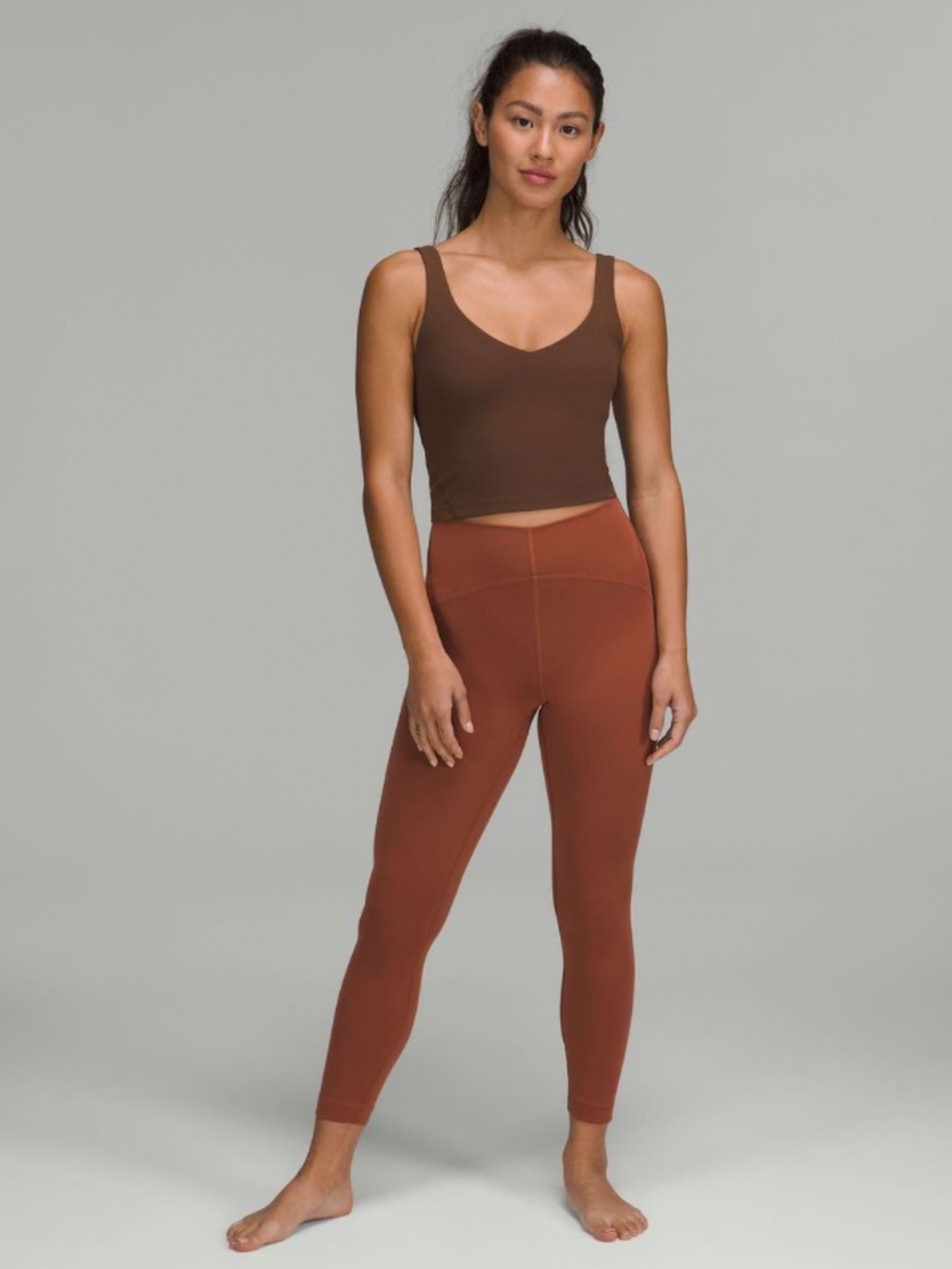 lululemon Align Tank Top Light Support, A/B Cup Java 6